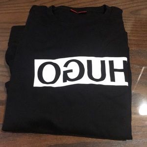 Hugo Boss Embossed Long Sleeve T